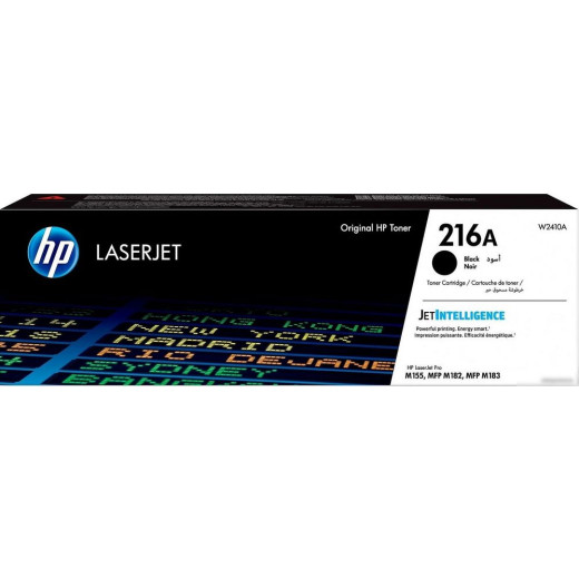 Картридж лазерный HP 216A W2410A черный (1050стр.) для HP MFP M182/M183