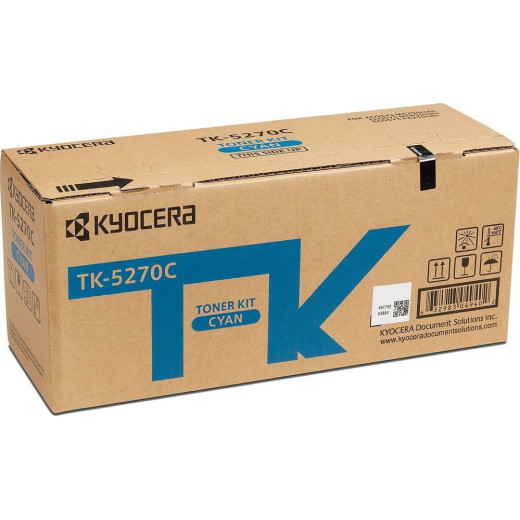 Картридж лазерный Kyocera TK-5270C голубой (6000стр.) для Kyocera M6230c n/M6630c n/P6230cdn
