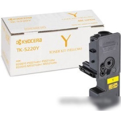 Картридж лазерный Kyocera 1T02R9ANL1 TK-5220Y желтый (1200стр.) для Kyocera M5521cdn/cdw P5021cdn/cdw