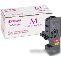 Картридж лазерный Kyocera 1T02R7BNL0 TK-5240M пурпурный (3000стр.) для Kyocera P5026cdn/cdw M5526cdn/cdw