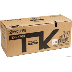 Картридж лазерный Kyocera TK-5270K черный (8000стр.) для Kyocera M6230c n/M6630c n/P6230cdn