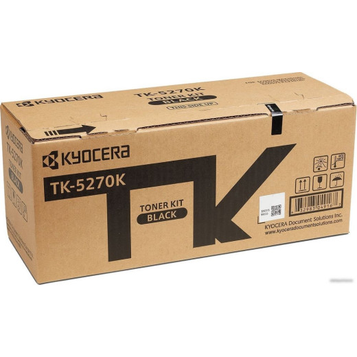Картридж лазерный Kyocera TK-5270K черный (8000стр.) для Kyocera M6230c n/M6630c n/P6230cdn