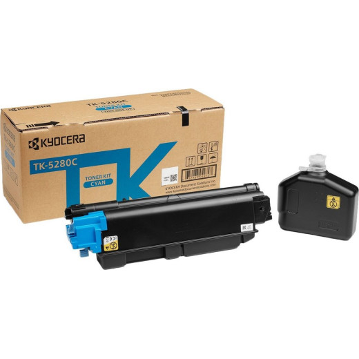 Картридж лазерный Kyocera TK-5280C синий (11000стр.) для Kyocera Ecosys P6235cdn/M6235c n/M6635c n