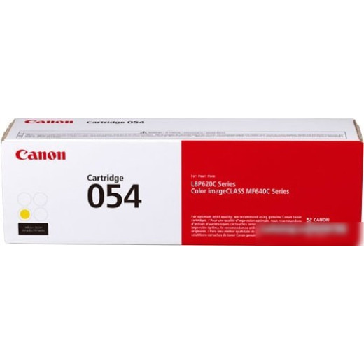 Картридж лазерный Canon 054 Y 3021C002 желтый (1200стр.) для Canon MF645Cx/MF643Cdw/MF641Cw/LBP623Cdw/621Cw