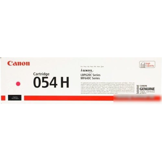 Картридж лазерный Canon 054 H M 3026C002 пурпурный (2300стр.) для Canon MF645Cx/MF643Cdw/MF641Cw/LBP623Cdw/621Cw