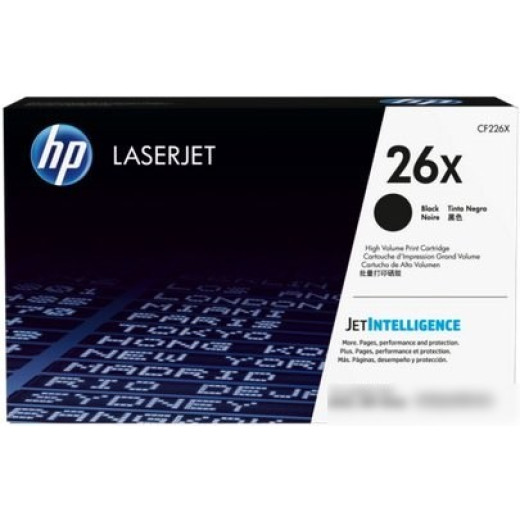 Картридж лазерный HP 26X CF226X черный (9000стр.) для HP LJ Pro M402/M426