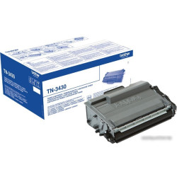 Картридж лазерный Brother TN3430 черный (3000стр.) для Brother HLL5000/5100/5200/6250/6300/6400/DCP5500/6600/MFC5750/6800/6900