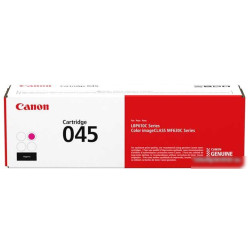 Картридж лазерный Canon 045 M 1240C002 пурпурный (1300стр.) для Canon i-SENSYS MF630
