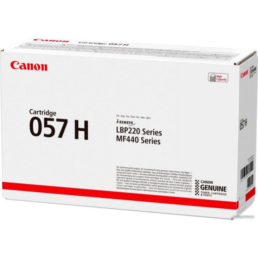 Картридж лазерный Canon 057 H 3010C002 черный (10000стр.) для Canon LBP228x/LBP226dw/LBP223dw/MF449x/MF446x/MF445dw/MF443dw