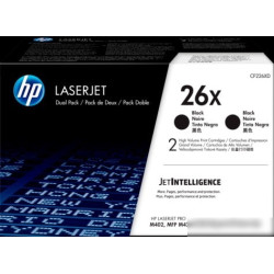 Картридж лазерный HP 26X CF226XD черный x2упак. (18000стр.) для HP LJ Pro M402/M426