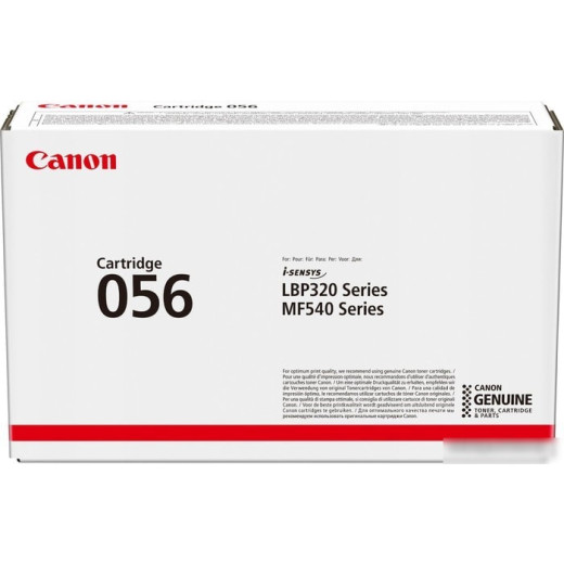 Картридж лазерный Canon 056 3007C002 черный (10000стр.) для Canon LBP325x/MF543x/MF542x