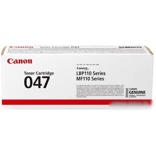 Картридж лазерный Canon 047 2164C002 черный (1600стр.) для Canon LBP112/LBP113W