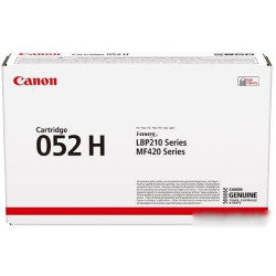 Картридж лазерный Canon 052 H 2200C002 черный (9200стр.) для Canon MF421dw/MF426dw/MF428x/MF429x