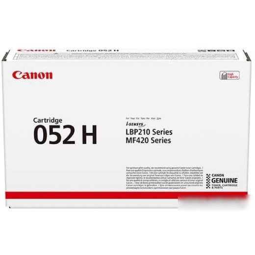 Картридж лазерный Canon 052 H 2200C002 черный (9200стр.) для Canon MF421dw/MF426dw/MF428x/MF429x