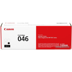 Картридж лазерный Canon 046 BK 1250C002 черный (2200стр.) для Canon i-SENSYS LBP650/MF730