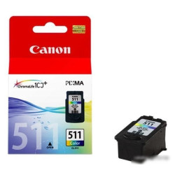 Картридж ориг. Canon CL-511 цветной для Canon PIXMA iP-2700/MP-240/250/260/270/490/MX320 (244стр)