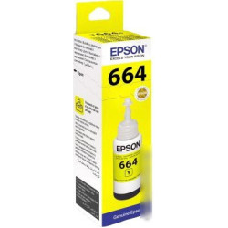 Чернила ориг. Epson T6644 желтые для L100/L110/L210/L222/L300/L355 (70мл)