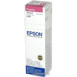 Чернила ориг. Epson T6733 пурпурные для L800, L805, L810, L850 (70мл)