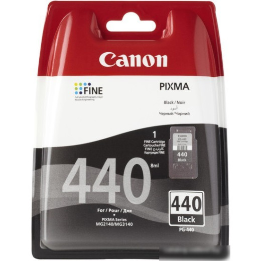 Картридж ориг. Canon PG-440 черный для Canon MG-2140/3140 (180стр)