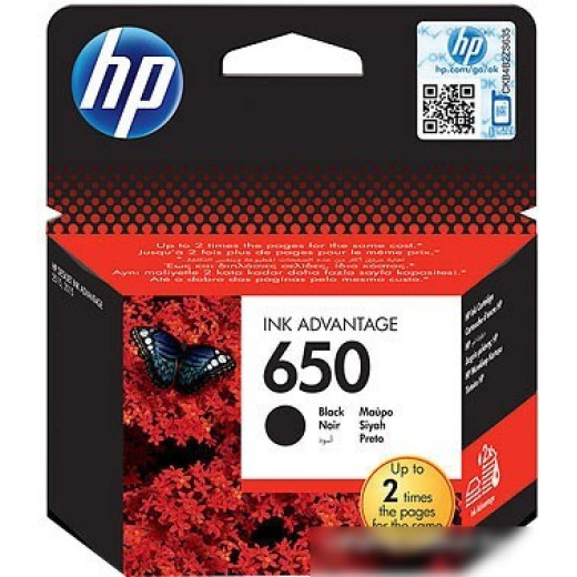 Картридж ориг. HP CZ101AE (№650) черный для DeskJet IA 2515/2516 (360стр)