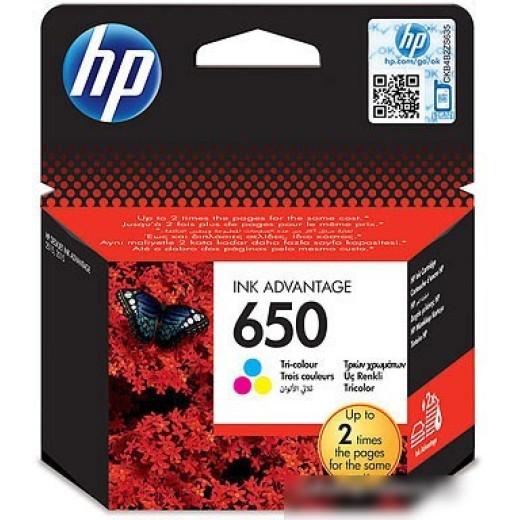 Картридж ориг. HP CZ102AE (№650) цветной для DeskJet IA 2515/2516 (200стр)