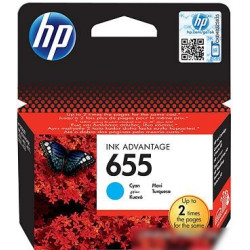 Картридж ориг. HP CZ110AE (№655) голубой для DeskJet IA 3525/4615/4625/5525/6525 (600стр)