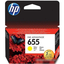 Картридж ориг. HP CZ112AE (№655) желтый для DeskJet IA 3525/4615/4625/5525/6525 (600стр)