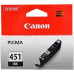 Картридж ориг. Canon CLI-451Bk черный для Canon PIXMA MG6340/MG5440/IP7240