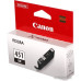 Картридж ориг. Canon CLI-451Bk черный для Canon PIXMA MG6340/MG5440/IP7240