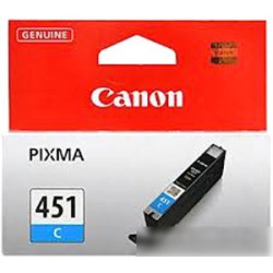 Картридж ориг. Canon CLI-451C голубой для Canon PIXMA MG6340/MG5440/IP7240