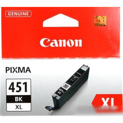 Картридж CANON CLI-451XLBK, черный
