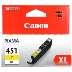 Картридж CANON CLI-451XLY, желтый