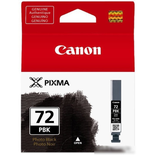 Картридж CANON PGI-72PBK, фото черный