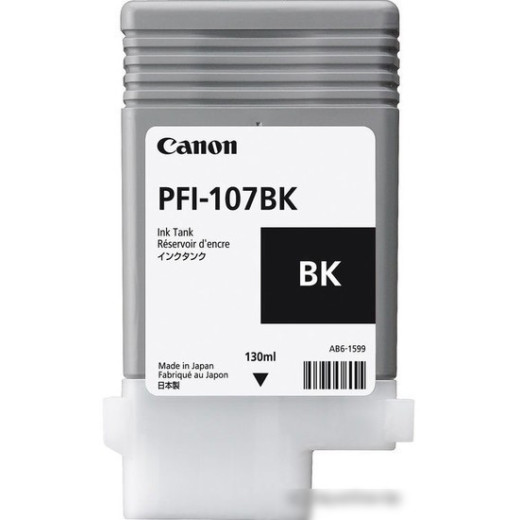 Картридж CANON PFI-107 BK, черный
