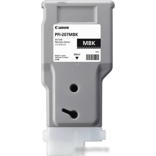 Картридж CANON PFI-207 MBK, черный матовый