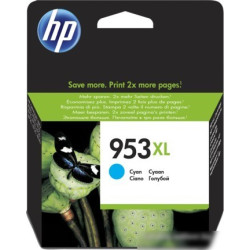 Картридж струйный HP 953XL F6U16AE голубой (1600стр.) для HP OJP 8710/8715/8720/8730/8210/8725