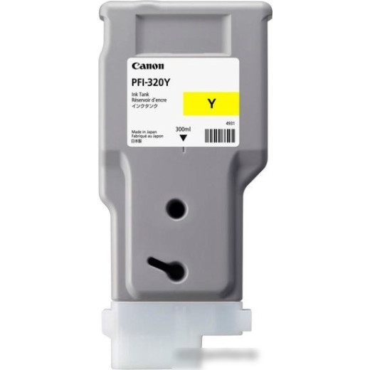 Картридж струйный Canon PFI-320 Y 2893C001 желтый (300мл) для Canon imagePROGRAF TM-200/205