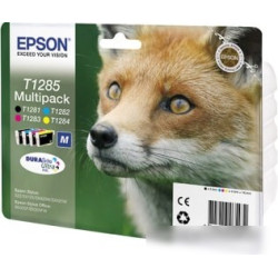 Картридж струйный Epson T1285 C13T12854012 4цв. набор для Epson S22/SX125