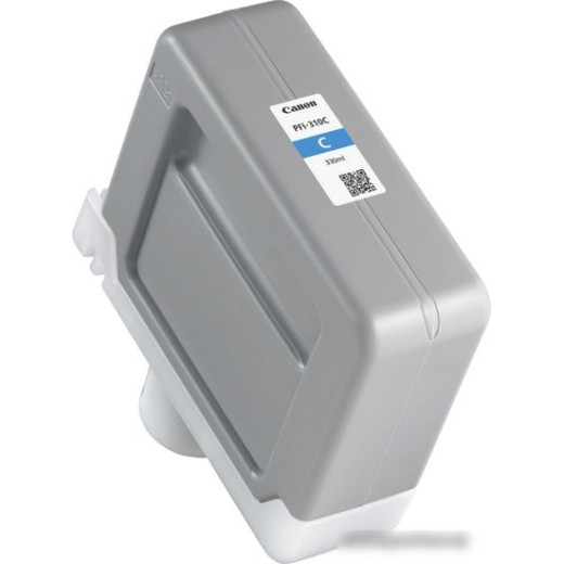Картридж струйный Canon PFI-310 C 2360C001 голубой (330мл) для Canon TX-2000/3000/4000