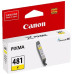 Картридж струйный Canon CLI-481 Y 2100C001 желтый (5.6мл) для Canon Pixma TS5140/6140/8140/8540