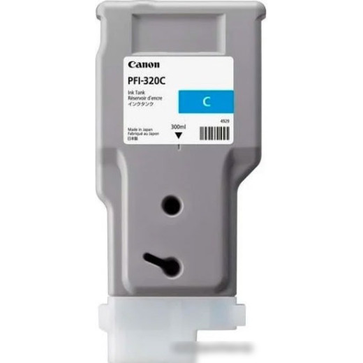 Картридж струйный Canon PFI-320 C 2891C001 голубой (300мл) для Canon imagePROGRAF TM-200/205