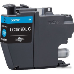 Картридж струйный Brother LC3619XLC голубой (1500стр.) для Brother MFC-J3530DW/J3930DW