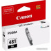 Картридж струйный Canon CLI-481 BK 2101C001 черный (5.6мл) для Canon Pixma TS6140/TS8140TS/TS9140/TR7540/TR8540