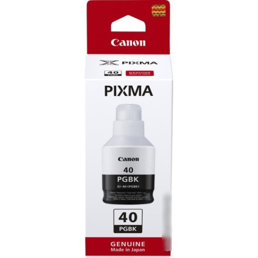 Картридж струйный Canon GI-40 BK 3385C001 черный (170мл) для Canon Pixma G5040/G6040