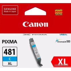 Картридж струйный Canon CLI-481XL C 2044C001 голубой (8.3мл) для Canon Pixma TS6140/TS8140TS/TS9140/TR7540/TR8540