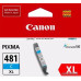 Картридж струйный Canon CLI-481XL C 2044C001 голубой (8.3мл) для Canon Pixma TS6140/TS8140TS/TS9140/TR7540/TR8540