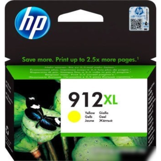 Картридж струйный HP 912 3YL83AE желтый (825стр.) для HP DJ IA