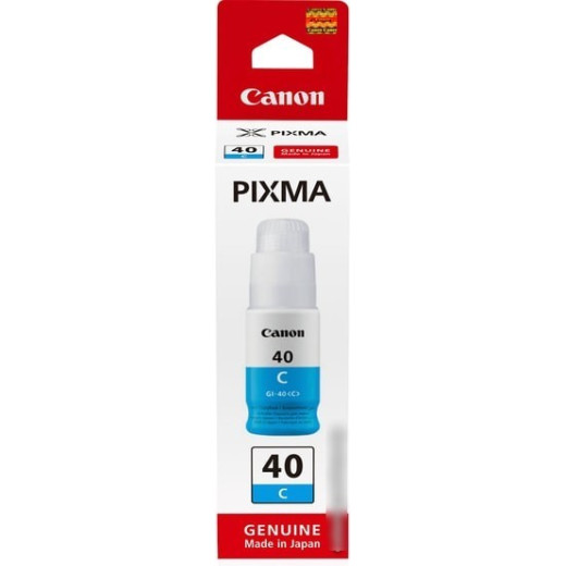 Картридж струйный Canon GI-40 C 3400C001 голубой (70мл) для Canon Pixma G5040/G6040