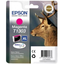 Картридж струйный Epson T1303 C13T13034012 пурпурный (10.1мл) для Epson B42WD
