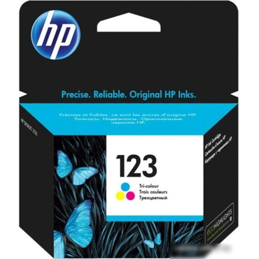Картридж ориг. HP F6V16AE (№123) цветной для HP DeskJet 2130 (100стр)